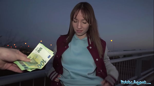 Public Agent - Hot brunette dances for me in PUBLIC before I fuck her hard