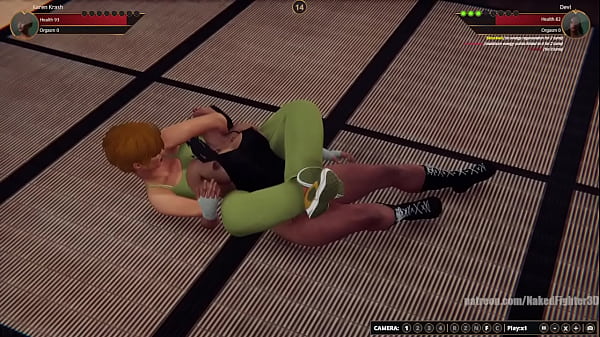 Karen Krash VS Devi (Naked Fighter 3D)