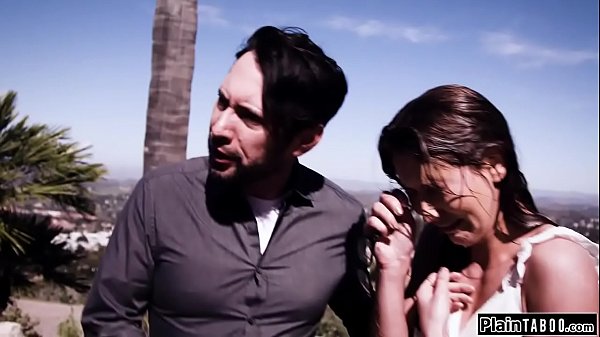 Virgin facefucked by her bullys stepdad