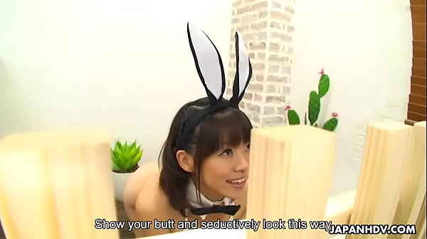 Japanese pet, Saki Aimi was being a good girl, uncensored