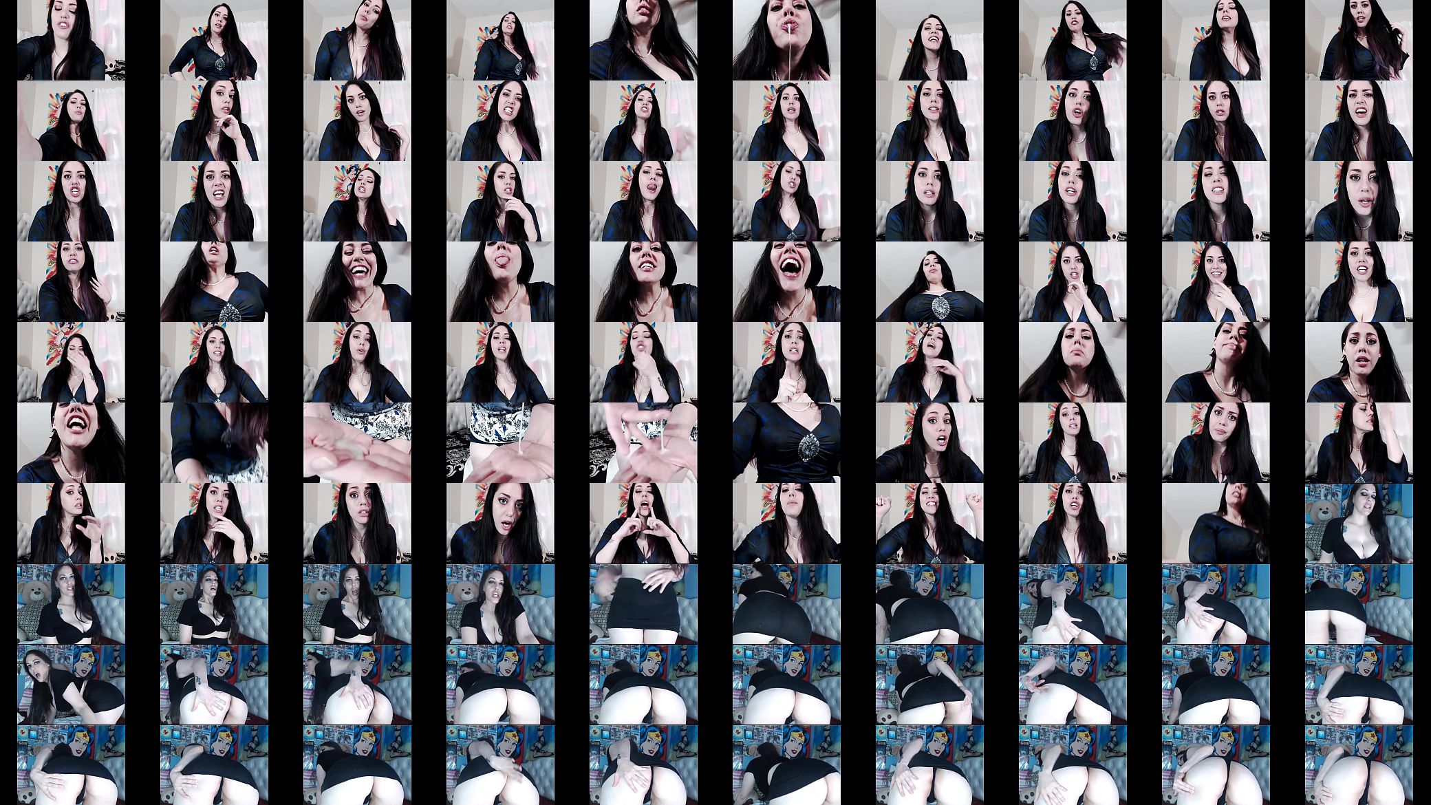 Leana spits in your mouth and gets gassy 预览图