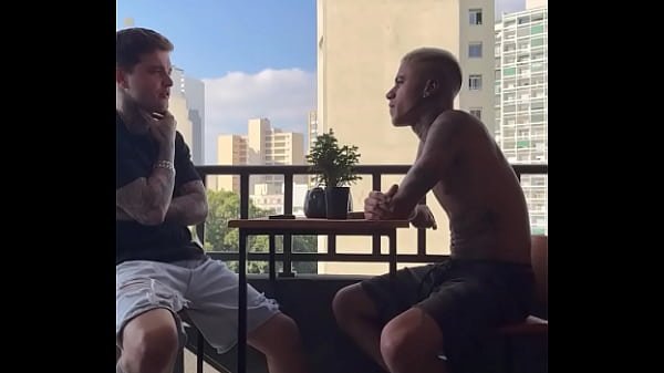 I ended up fucking my friend on the balcony