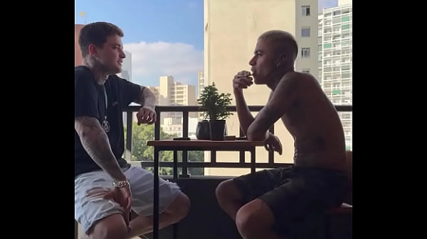 I ended up fucking my friend on the balcony
