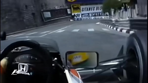 Senna corre em Mônaco