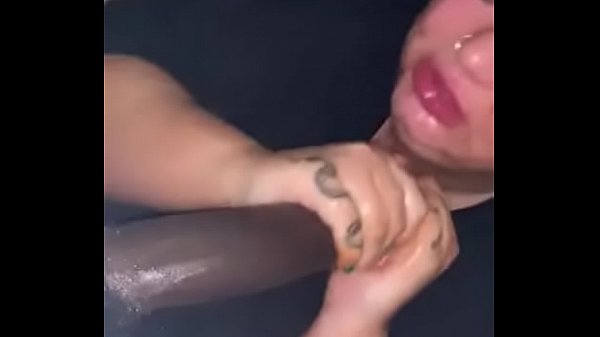 Download Video - white bitch gagging on some black dick