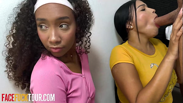 Latina Teen Sluts Take Turns Deep Throating Big Cock POV In Medellin