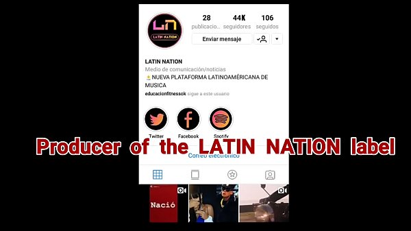 producer of the LATIN NATION label