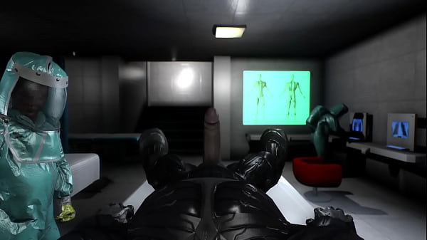 Nanosuit Soldier Machine-Traite Sur La Table De Bondage