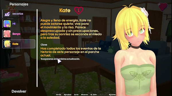 Un beso que conduce a la pasion entre mi compañera de cuarto y yo Meltwish Valley