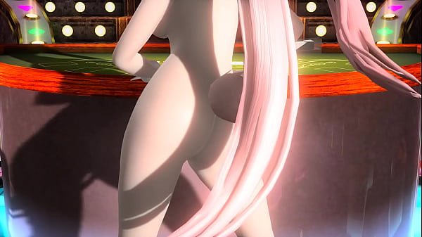 Megurine Luka Blackjack Project diva Nude mod Bunny costume