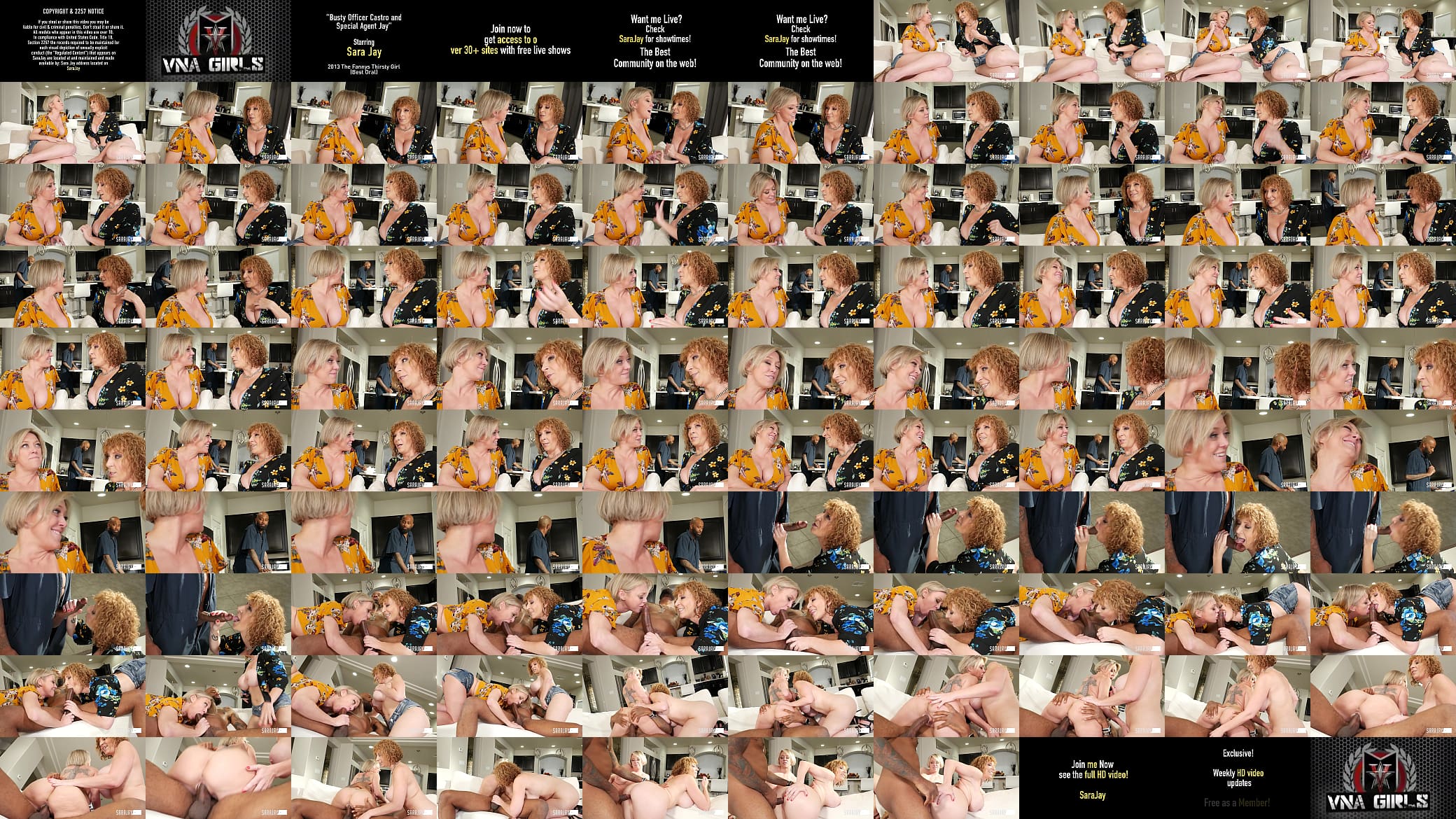 Big Cock Cable Guy Fucks Thick Cougar Sara Jay And Cums On Her! 预览图