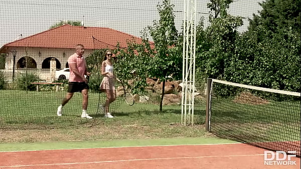 Tennis Trainer Bangs Her Pussy