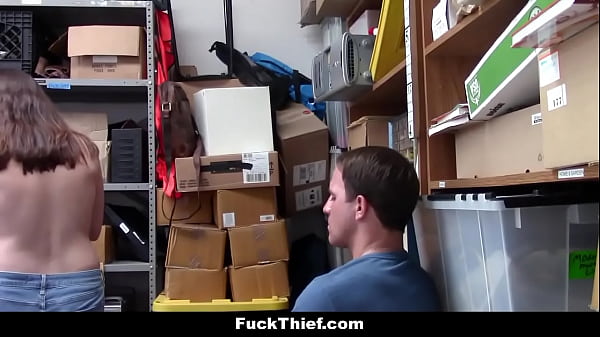 Teen Gets Blackmailed and Banged by Security Officer in Front of Helpless Boyfriend - Veronica Valentine