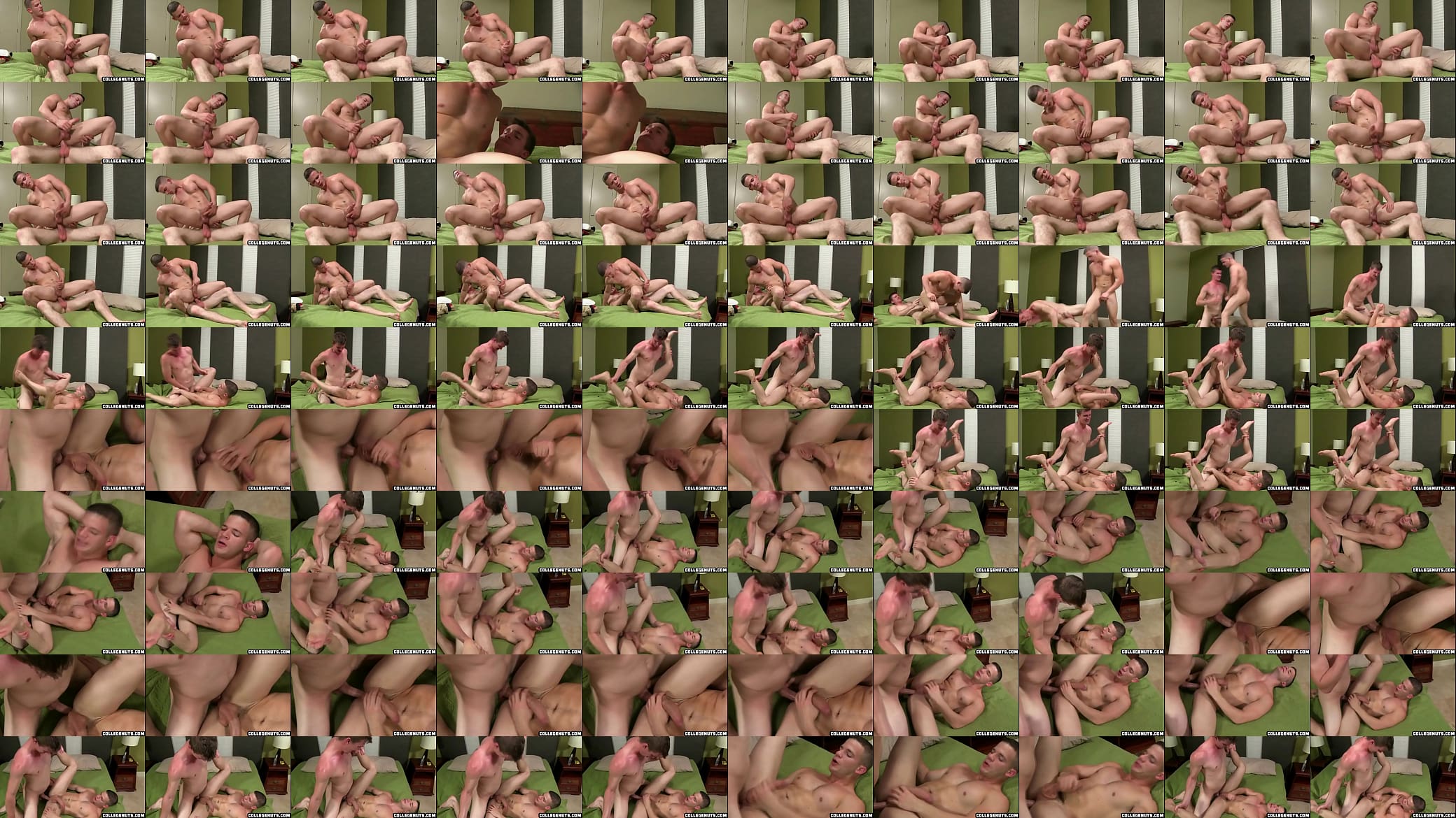 Ripped twink masturbates his fully hard cock during anal 预览图