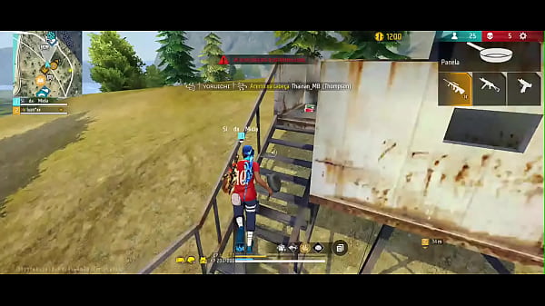 Atolando a bengala no free fire