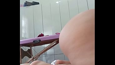 Nuru massage with a surprise ending.