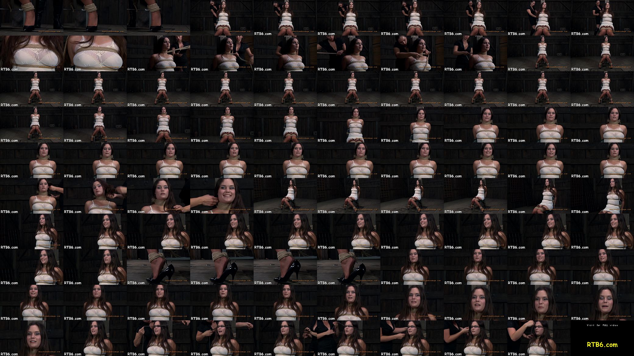 Enchanting ballerina is placed in a cage for intense anguish later 预览图