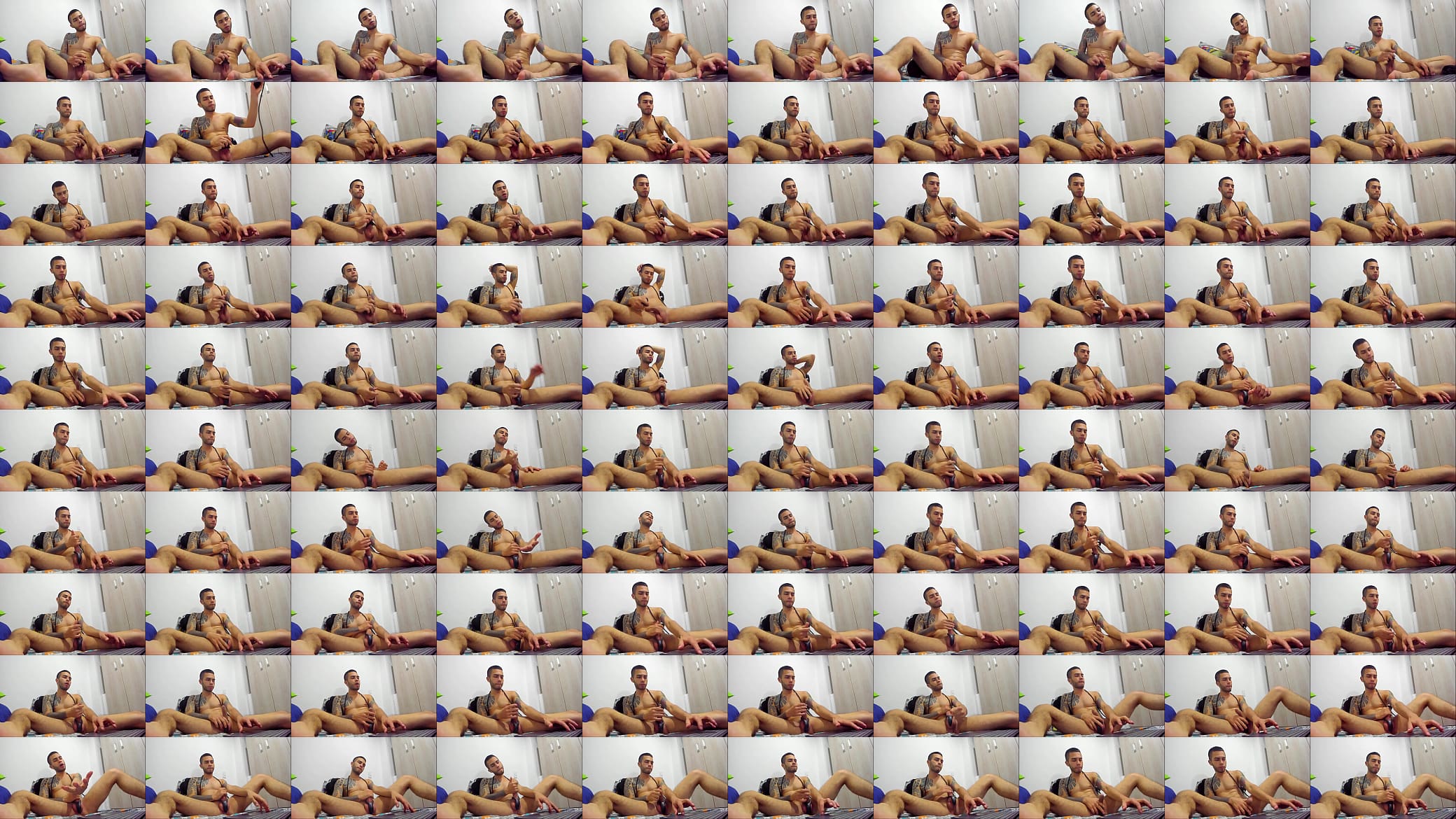 This great handsome man masturbates at home when he stays alone 预览图