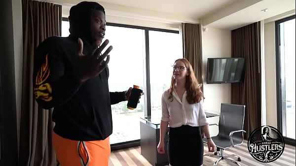 Nerdy Hotel Manager Amy Quinn Eats Ass and Gets Fucked by Huge BBC Athlete