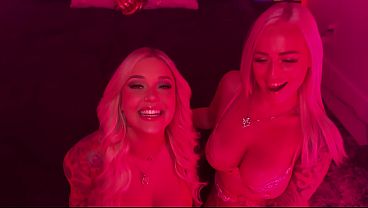 Kali Roses & Elana Bunnz - PAWG WIFE & HER STEP-SISTER SHARE MY BBC