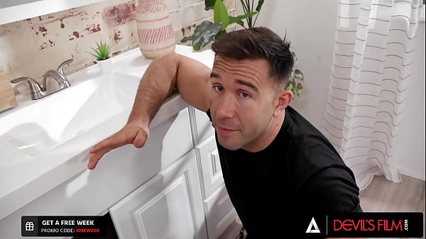 Download Video - Busty Cam Model Rides The Handyman Live To Make Him Work Quicker