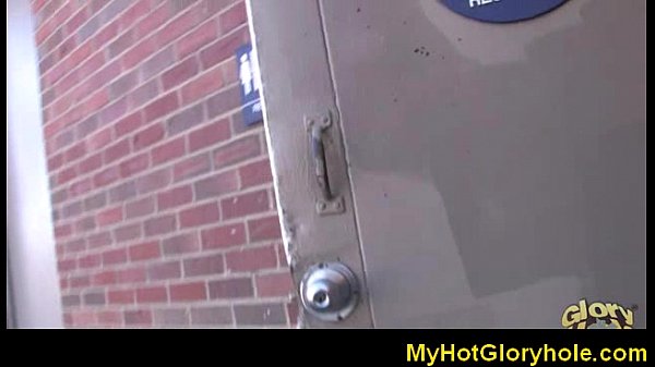 Gloryhole Porn - Beautiful girl sucking white cock 3