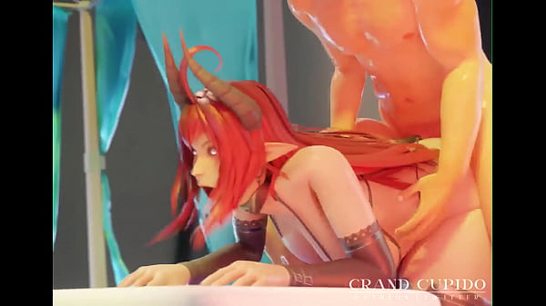 Long & Deep Anal Sex with Succubus