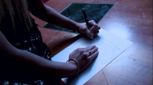 Skinny Girl with Big Tits in Fishnet Stockings get Cosplay Fuck by old Guy