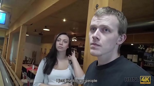 HUNT4K. Poor couple considers sex for money as a good solution