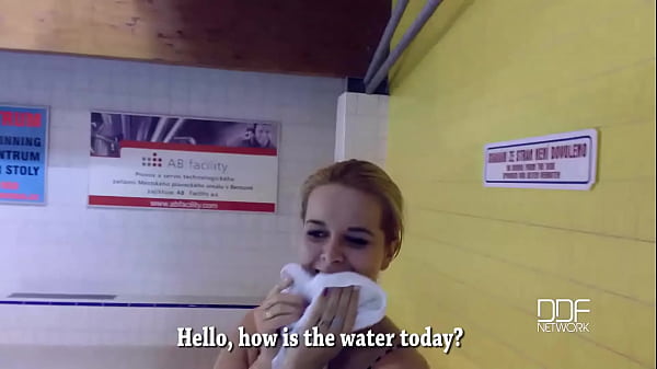 Natural Tit Blonde Delivers Debut POV Blowjob 37 sec