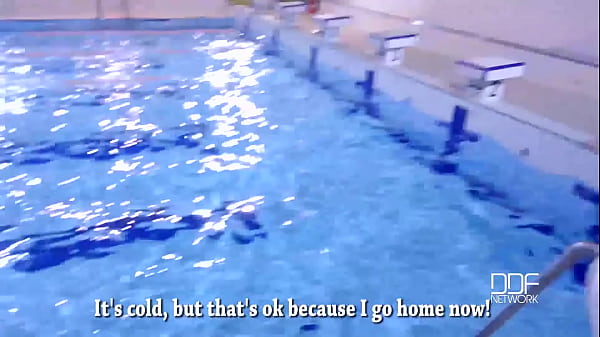 Natural Tit Blonde Delivers Debut POV Blowjob