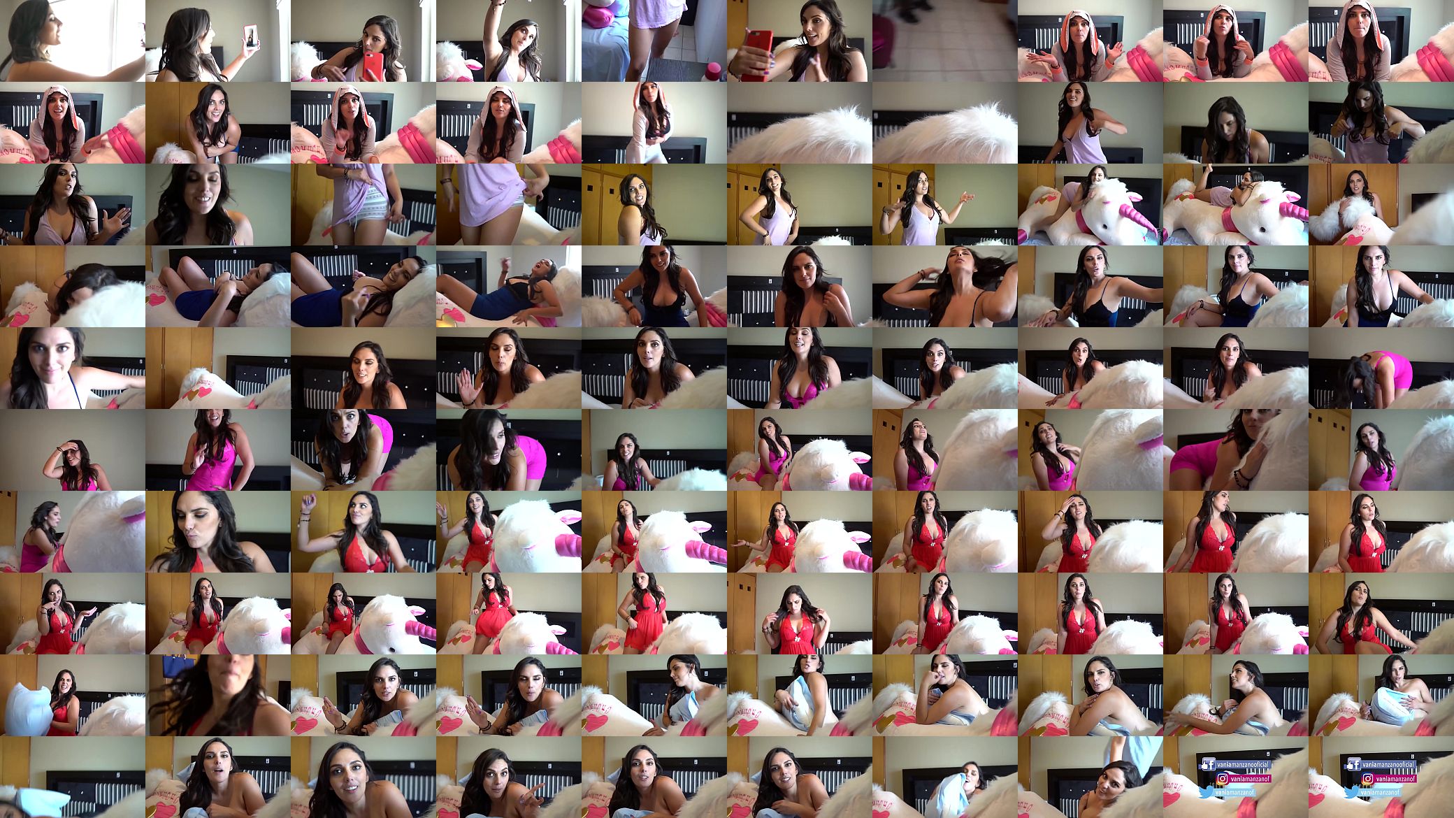 Vania Manzano sexys pijamas HD 预览图