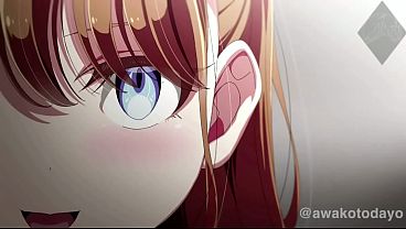Hentai with Spanish audio. Tender lesbian sex. Wow, those scissors are great.