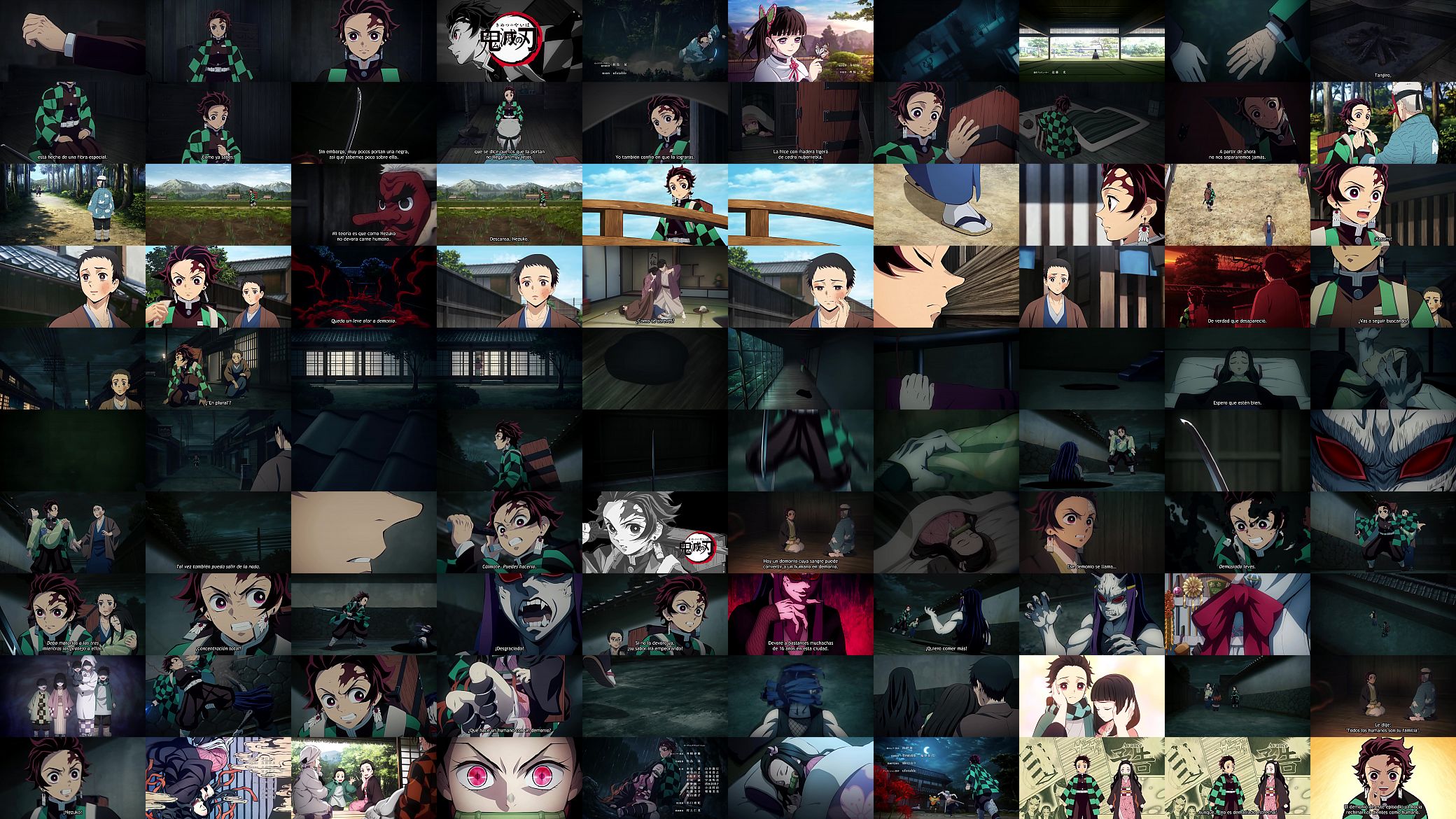 kimetsu no yaiba 6 sub espa&ntilde;ol gente rara y grande con y blka bla b 预览图