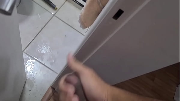 My stepmom caught me spying on her in the shower