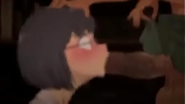 Girl deepthroat cum