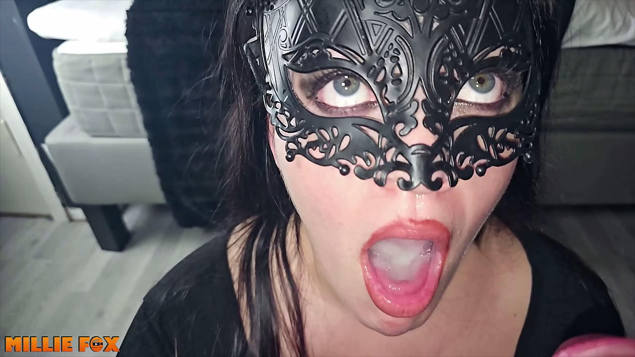 Amateur MILF Swallows 3 Huge Loads Of CUM. Natural Monster Loads - Millie Fox