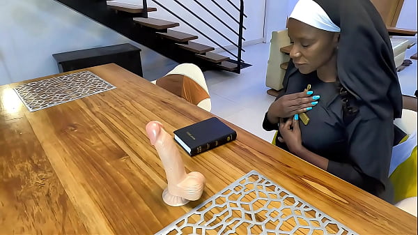 Download Video - Young Nun Gets Fucked for the First Time by Her Stepdad while visiting Home from the convent&period;