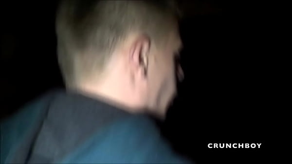 twink fucked in the night outdoor by straight