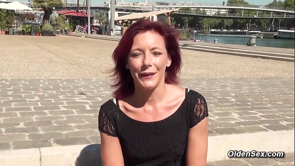 Stunning redhead amateur mature lady fucked on a vacation