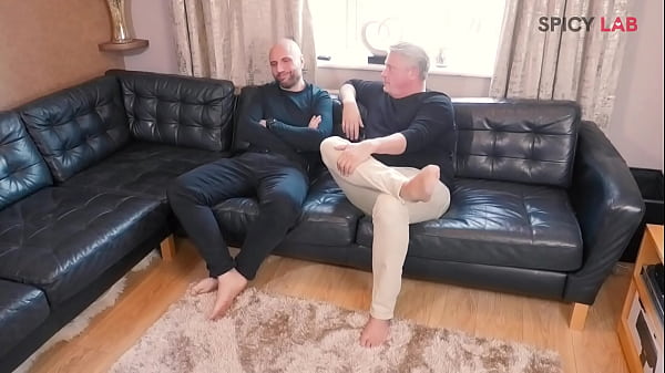 Blonde and brunette MIlf in stocking for private lesbian and foursome