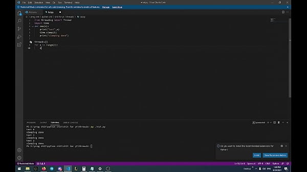 pajkon threading tutorial