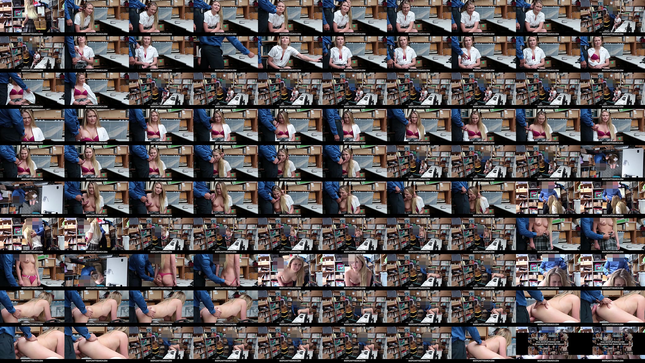 BodyCavitySearch - Pervy Guard Fucking  Teenie and Records Everything 预览图