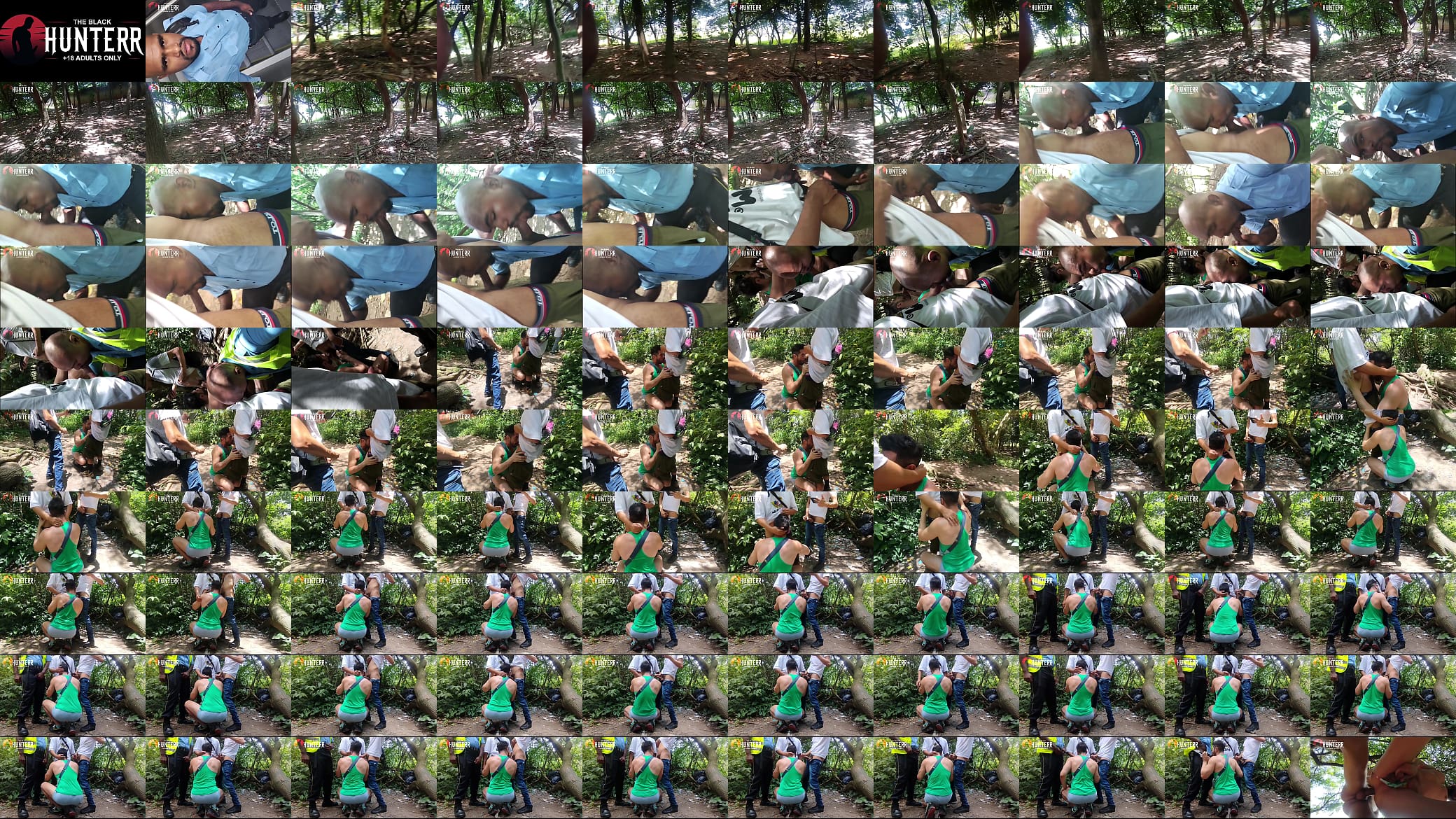 Pega&ccedil;&atilde;o no parque at&eacute; o seguran&ccedil;a entrou na putaria 预览图