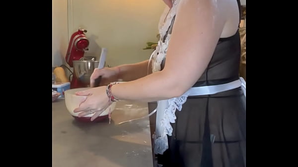 I'm making crepes with a naughty assistant. The full video is in my...