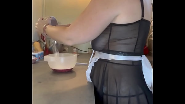 I'm making crepes with a naughty assistant. The full video is in my...