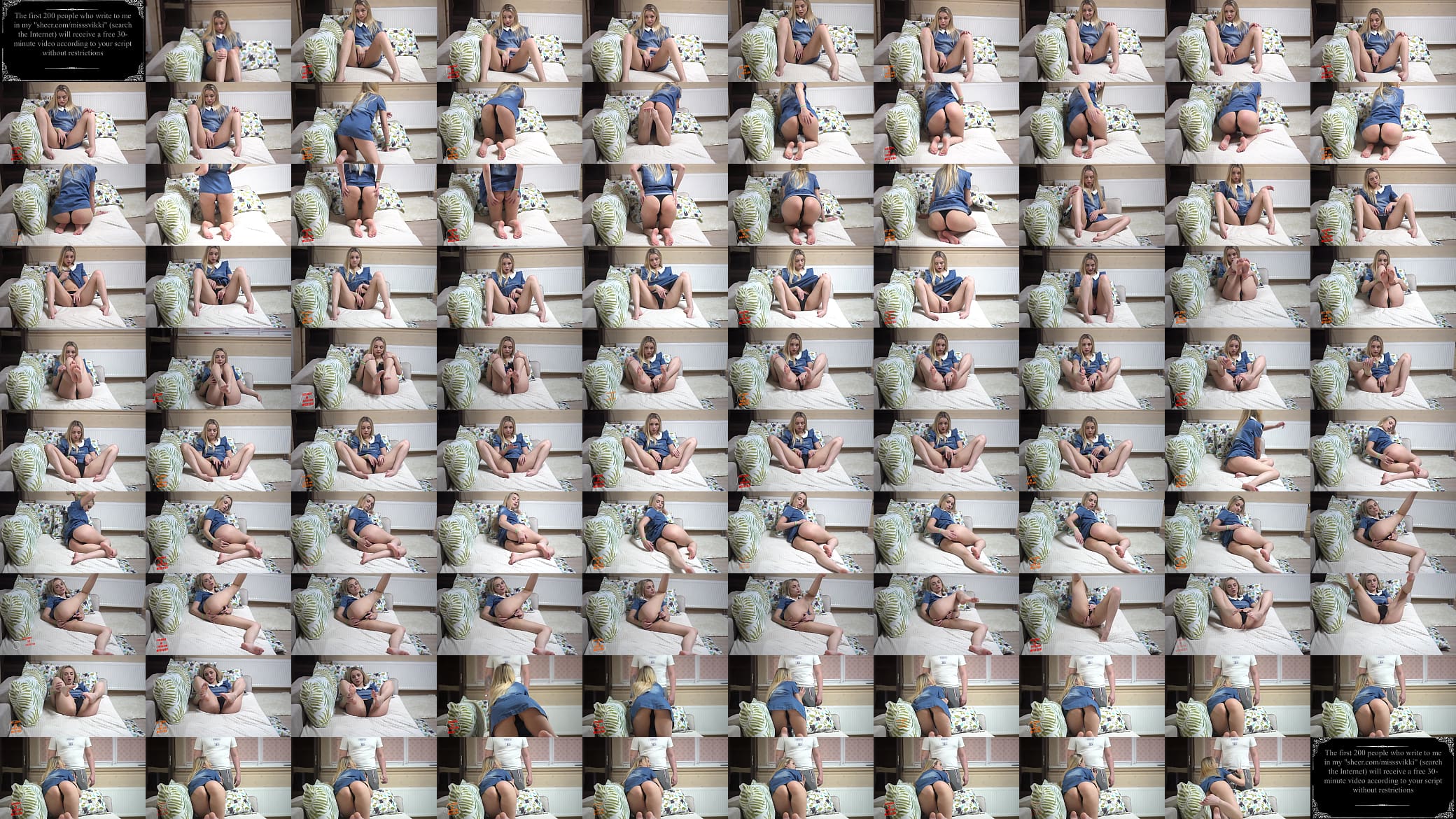 I have a full video on Sheer misssvikki and the first 5 subscribers get a free 7-minute video based on your script 预览图