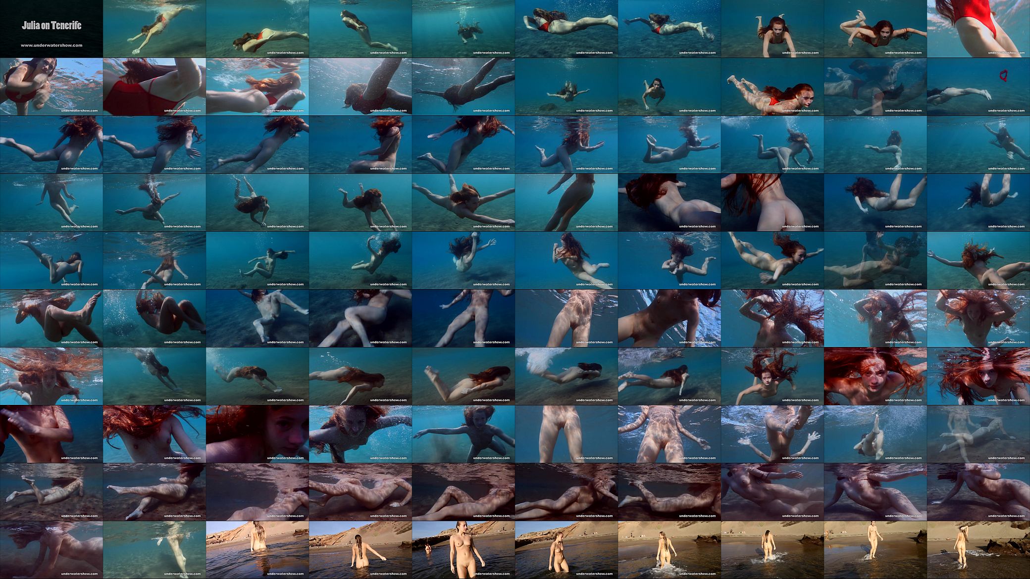 Sea makes her inner mermaid come outside 预览图