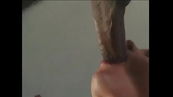Experienced blonde Jodie Moore sucks a big cock and gets a shot of sperm on her shaved cunt