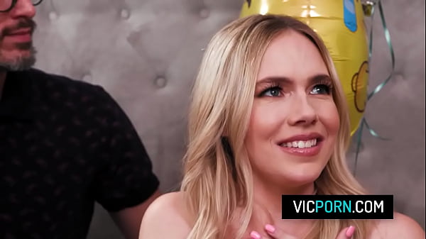 Hot blonde girl Rebel Rhyder gets over breakup with gangbang